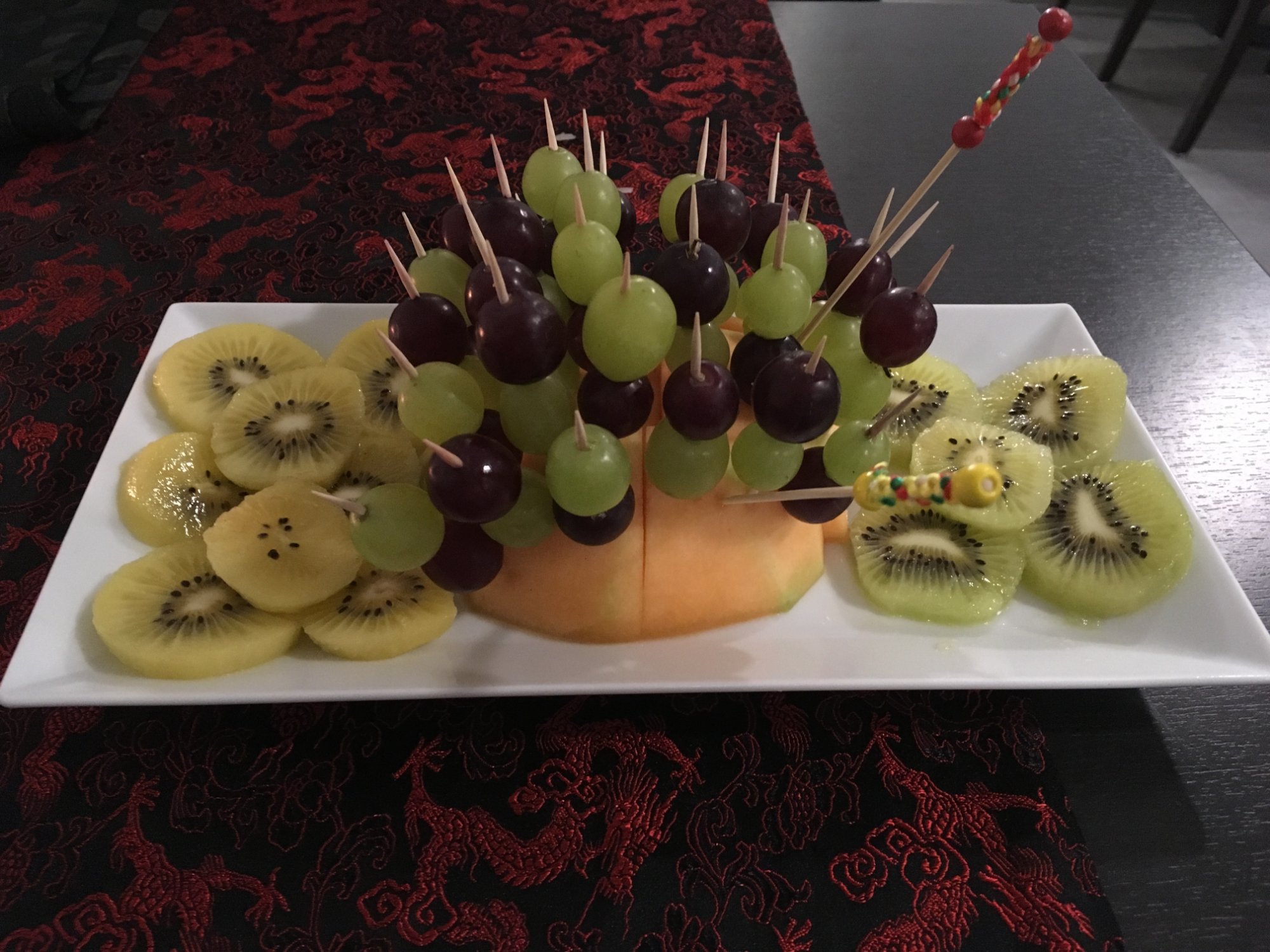 Plateau de fruits frais